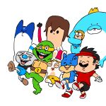 2022 2_toes anthro beady_eyes bent_leg black_bottomwear black_clothing black_eyes black_facial_hair black_gloves black_handwear black_mustache black_nose black_shorts blue_body blue_bottomwear blue_clothing blue_dress blue_fur blue_nose blue_shorts blue_skin blue_tail bodily_fluids bottomwear brown_clothing brown_footwear brown_shoes brown_tail canyne capcom chichae circlet clothed clothed_human clothed_humanoid clothed_male clothing crossover crown cuphead_(game) dancing derp_eyes digital_drawing_(artwork) digital_media_(artwork) dot_eyes dress drinking_straw drooling eulipotyphlan eyewear facial_hair feet female female_human feral fiorayne_(mh) flat_colors flippers footwear footwear_only for_a_head fully_clothed fully_clothed_human fully_clothed_humanoid fully_clothed_male fur glasses gloves green_body grey_body grey_skin group handwear headgear hedgehog human humanoid jacket japanese_description japanese_text lagomorph larger_feral larger_human larger_male long_ears looking_at_viewer male male_anthro male_human male_humanoid mammal mario mario_bros mario_strikers mario_strikers_battle_league michelangelo_(tmnt) monster_hunter mostly_nude mugman multicolored_body mustache nintendo noseless object_head open_mouth open_smile orange_mask osirisky palamute pawpads pink_mouth pupils rabbid rabbids:_party_of_legends raving_rabbids rayman_(series) red_clothing red_footwear red_jacket red_shoes red_topwear red_visor regalfin_(monster_hunter) reptile round_glasses saliva scalie sega shell shoes shoes_only shorts simple_background simple_eyes size_difference small_nose smaller_anthro smaller_male smile sonic_the_hedgehog sonic_the_hedgehog_(series) tail tan_body tan_inner_ear tan_pawpads tan_shell tan_skin teenage_mutant_ninja_turtles teeth text thin_eyebrows tiara toes topwear turtle two_tone_body ubisoft white_background white_body white_clothing white_fur white_gloves white_handwear white_pupils yellow_bottomwear yellow_bow yellow_clothing