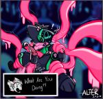 alternativefoot anal anal_penetration anthro ball_tuft balls bisexual_pride_colors blush blushing_profusely bodily_fluids bovid bow_ribbon caprine caught_in_the_act clothed clothing cum cum_while_penetrated cumshot deltarune detailed_background ejaculation embarrassed f41th fluffy fluffy_tail fur genital_fluids genitals goat h0p3 hands-free heart_symbol hi_res horn hybrid inner_ear_fluff lgbt_pride machine male mammal notched_ear oral oral_penetration partially_clothed patch_(fabric) paws penetration pride_colors protogen restrained scarf signature solo speech_bubble tail tentacle_in_ass tentacle_in_mouth tentacle_penetration tentacles text text_box tongue tongue_out tuft undertale_(series) unusual_bodily_fluids unusual_cum unusual_genital_fluids