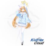  1girl absurdres alternate_costume animal_ear_headwear animal_ears black_choker blue_archive blue_eyes choker closed_mouth coif commentary_request flower full_body hair_flower hair_ornament halo hat hat_flower highres korean_commentary leegh19769 long_hair long_sleeves looking_at_viewer low_twintails mari_(blue_archive) mary_janes nun orange_hair pink_flower pleated_skirt puffy_long_sleeves puffy_sleeves sailor_collar school_uniform shoes simple_background skirt sleeves_past_wrists smile solo thighhighs twintails veil white_background white_sailor_collar white_skirt white_thighhighs white_veil yellow_halo zettai_ryouiki 