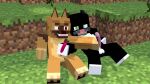 duo feral gato male mcfurrycat microsoft minecraft mojang perro xbox_game_studios