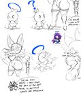 1_horn anthro armor armwear bat bat_wings big_breasts big_ears breastplate breasts camel_toe chao_(sonic) cleavage closed_smile clothed clothing countershading cute_fangs echidna elbow_gloves english_text equid equine eyelashes fangs female fur gloves hair halo handwear hero_chao hi_res horn knuckles_the_echidna male mammal membrane_(anatomy) membranous_wings monochrome monotreme mouth_closed mythological_creature mythological_equine mythology narrowed_eyes open_mouth open_smile rouge_the_bat sega short_hair short_tail sketch smile sonic_the_hedgehog_(series) speech_bubble tail teeth text thick_thighs unicorn wings zapzapzap