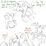  2021 anthro biped blush boop cloak clothing comic duo english_text ghost_of_a_tale humanoid_hands jads_l_rutan mammal mouse murid murine rat rodent silas_(ghost_of_a_tale) simple_background size_difference text tilo white_background 