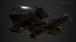  3d amarr_empire_(eve_online) artist_name autodesk_3ds_max_(medium) battlecruiser_(eve_online) combat_ship_(eve_online) commentary english_commentary eve_online glowing grey_background grey_theme harbinger_(eve_online) highres knightvision3d military_vehicle no_humans realistic science_fiction spacecraft support_ship_(eve_online) vehicle_focus viziam_(eve_online) 