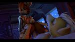 ahegao anthro canid canine duo eyes_closed female fox fox_mccloud holly_zanzibar inside lagomorph leporid looking_back looking_pleasured male male/female mammal nintendo on_bottom on_top penetration rabbit reverse_cowgirl_position robotic_arm sex silvarus star_fox tail vaginal vaginal_penetration