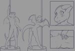  cersei gemerency kobold lizard male model_sheet monochrome nude reptile scalie slit spreading stipper_pole 