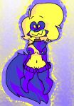  anthro blush bottomless breasts clothed clothing collar domestic_cat douglyxia felid feline felis female fur genitals mammal nipple_piercing nipples piercing pussy raised_clothing raised_shirt raised_topwear shirt solo standing topwear yellow_body yellow_fur 