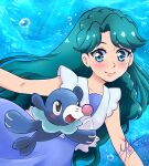  go!_princess_precure kaidou_minami pokemon popplio precure 