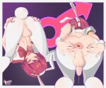  1boy absurdres adapted_costume anal_tail animal_ear_hairband animal_ears artist_name ass blush bow bowtie commission commissioner_upload crossdressing crossdressing_(mtf) crotchless crotchless_pantyhose doll_joints dorothy_haze erection fake_animal_ears fake_tail fang from_behind genderswap genderswap_(ftm) gradient_background hairband highres inset_border joints kiakisart looking_at_viewer mars_symbol multiple_views non-web_source open_mouth pantyhose penis pink_bow pink_bowtie pink_eyes pink_hair pink_nails purple_background rabbit_ear_hairband rabbit_ears rabbit_tail reverse_bunnysuit reverse_outfit saliva saliva_trail short_hair shrug_(clothing) simple_background skin_fang spread_anus spreading_own_anus spreading_own_ass tail testicles tongue tongue_out top-down_bottom-up trap uncensored va-11_hall-a white_pantyhose white_wrist_cuffs wrist_cuffs 