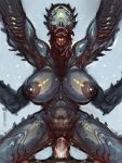  abs arthropod breasts eyeless female genitals humanoid male male/female multi_arm multi_limb neurodyne penetration penis sex teeth 