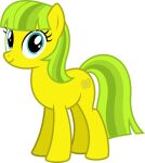  2022 absurd_res alpha_channel blonde_hair earth_pony equid equine fan_character female feral grey_eyes hair happy hasbro hi_res horse lemon_drop looking_at_viewer mammal multicolored_hair my_little_pony parclytaxel pony simple_background smile smiling_at_viewer solo transparent_background yellow_body 