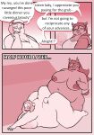 2026 anthro bear belly big_butt blush breasts butt casey_(oxkingky) cleavage clothed clothing comic dialogue diana_boar_(oxkingky) doggystyle duo english_text female female_penetrated from_behind_position gynomorph gynomorph/female gynomorph_penetrating gynomorph_penetrating_female hat headgear headwear hi_res huge_butt intersex intersex/female intersex_penetrating intersex_penetrating_female inverted_nipples mammal nipples nude obese obese_anthro obese_female obese_gynomorph obese_intersex overweight overweight_anthro overweight_female overweight_gynomorph overweight_intersex oxkingky penetration pink_theme sex suid suine sus_(pig) text trucker_hat wild_boar