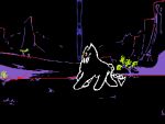 5_legs absurd_res ambiguous_gender cheshire_cat_(species) cliff cliffs dark_fountain darkner deltarune detailed_background felid feline feral friend_(deltarune) hand_creature heterochromia hi_res mammal miner_mate_coffee multi_arm multi_hand multi_leg multi_limb multicolored_eyes nondescript_room_hands_(deltarune) smile solo spade_tail tail undertale_(series) unusual_anatomy walking