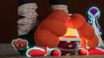 3_toes 3d_(artwork) anthro cinderace digital_media_(artwork) feet female gardevoir generation_3_pokemon generation_8_pokemon heat_(temperature) inkyli lagomorph leporid male male/female mammal nintendo paws pokemon pokemon_(species) rabbit raboot size_difference toes trampling