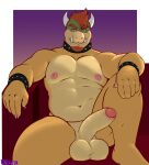  absurd_res anthro balls belly big_balls bowser chubby_male genitals hi_res male mario_bros mr_ultra nintendo video_games 