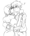 2girls alien_stage blush bob_cut closed_eyes dress hair_between_eyes highres kiss mizi_(alien_stage) multiple_girls short_hair sua_(alien_stage) the_quipper thick_eyebrows 