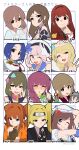 6+girls :p ;) ;p absurdres black_gloves black_hairband black_survival blonde_hair blue_hair bocchi_the_rock! brown_eyes brown_hair closed_eyes commentary_request double_v drinking_straw drinking_straw_in_mouth eleven_(black_survival) emily_stewart empty_wallet eternal_return:_black_survival facial_tattoo fang fingerless_gloves forehead_protector fujita_kotone gakuen_idolmaster gloves grin hagiwara_yukiho hairband hat headband heart heart-shaped_pupils highres hiroi_kikuri holding holding_wallet idolmaster idolmaster_(classic) idolmaster_cinderella_girls idolmaster_million_live! idolmaster_million_live!_theater_days idolmaster_shiny_colors kitazawa_shiho korean_text long_hair mighty_sailor miura_azusa multiple_girls nagayoshi_subaru naruto_(series) official_alternate_costume one_eye_closed open_mouth orange_hair pink_hair purple_eyes red_eyes red_hair sailor_hat short_hair smile soayo symbol-shaped_pupils takatsuki_yayoi tanaka_kotoha tanaka_kotoha_(thanatos_empress) tattoo tongue tongue_out translation_request tsukioka_kogane twintails v wallet white_gloves white_hat yorita_yoshino 