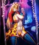  2022 5_fingers amur anthro areola breasts cheetah clothed clothing digital_media_(artwork) felid feline female fingers fur hair hi_res looking_at_viewer mammal smile solo spots spotted_body spotted_fur yellow_body yellow_fur 