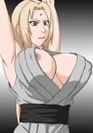  bb breasts bursting_breasts highres huge_breasts large_breasts naruho naruto nipple_slip nipples tsunade 