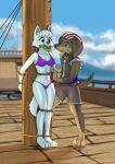  anthro arrby_(paw_patrol) bound canid canine canis clothing dachshund detailed_background diacordst domestic_dog duo evil_grin female fur gag gagged hi_res hunting_dog male male/female mammal paw_patrol pink_eyes shaded smile sweetie_(paw_patrol) terrier underwear west_highland_white_terrier yellow_eyes 
