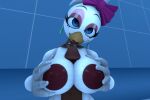  animated animatronic big_breasts breast_play breasts chica_(fnaf) duo female five_nights_at_freddy&#039;s five_nights_at_freddy&#039;s:_security_breach kraotik machine male male/female robot scottgames sex titfuck video_games 