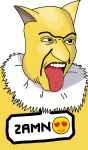  fur humanoid hypno_(pok&eacute;mon) male meme nintendo pok&eacute;mon pok&eacute;mon_(species) solo tagme tongue tongue_out video_games white_body white_fur wooperanon yellow_body yellow_skin zamn 