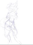  anthro border_collie bottomwear canid canine canis clothing collie crossed_arms digitigrade domestic_dog eyes_closed girly gravymilk herding_dog hi_res jazzy(yaalikejazz) male mammal monochrome pastoral_dog rough_sketch sheepdog shorts sketch solo 