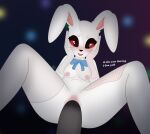  absurd_res anthro blush bodily_fluids bow_tie breasts crying female five_nights_at_freddy&#039;s fur genitals hand_on_face hand_on_head hi_res lagomorph leporid looking_at_viewer looking_pleasured male male/female mammal max_draws nipples nude open_mouth penetration penis rabbit red_eyes scottgames solo spread_legs spreading tears tears_of_joy tears_of_pleasure text vaginal vaginal_penetration vanny_(fnaf) video_games white_body white_fur 