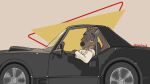  2021 anthro canid canine canis car dreamworks driving hi_res looking_at_viewer male mammal mr._wolf_(the_bad_guys) pountach solo the_bad_guys vehicle wolf 