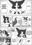  a-chan ayaka canid canine canis comic domestic_dog english_text feral husky kyappy mammal monochrome nordic_sled_dog semi-anthro shiba_inu shibeta spitz text 