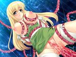  1girl blonde_hair blush breast_squeeze breasts censored cum elf game_cg green_eyes nipples pointy_ears pussy spread_legs team-tanabe tentacle tentacle_sex tentacles thighhighs tiffania_westwood vaginal vaginal_penetration zero_no_tsukaima 