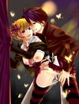  beatrice blonde_hair blue_eyes breasts clothed_sex cum from_behind hair_ornament komo_da no_panties penis sex skirt skirt_lift umineko_no_naku_koro_ni uncensored ushiromiya_battler vaginal 