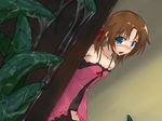  blush brown_hair monster tears tentacle trap twintails you_gonna_get_raped 