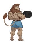  absurd_res butt felid hi_res leolex lion male mammal mane muscular pantherine 