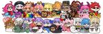  6+boys 6+girls :3 ahoge alice_in_wonderland animal animal_ear_fluff animal_ears animal_feet animal_hands apron bandages bangs bb_(fate) bb_(fate/extra) bear bell bird black_bow black_coat black_dress black_eyes black_headwear blonde_hair blue_bow blue_bowtie blue_dress blue_eyes blue_legwear blue_pants body_armor bow bowtie braid brown_hair bunny cape cat cat_hair_ornament cat_paws chen_gong_(fate) cheshire_cat_(alice_in_wonderland) chibi chinese_clothes claws closed_eyes coat commentary crazy_eyes dark-skinned_male dark_skin deer dolphin dragon_girl dress earth_(planet) eating elephant elizabeth_bathory_(fate) elizabeth_bathory_(fate/extra_ccc) eyebrows_visible_through_hair facial_hair fang fate/extra fate/extra_ccc fate/extra_ccc_fox_tail fate/grand_order fate_(series) fox fox_ears fox_girl fox_tail francis_drake_(fate) french_braid ganesha_(fate) gauntlets gawain_(fate) glasses gorilla green_cape green_eyes green_pants grey_eyes grin hair_between_eyes hair_bow hair_intakes hair_ornament hair_over_eyes hair_ribbon hamster hand_on_own_chin hand_up hands_in_opposite_sleeves hans_christian_andersen_(fate) hat head_rest holding holding_animal holding_reins horns horse japanese_clothes jinako_carigiri jingle_bell kingprotea_(fate) knight koyanskaya_(fate) li_shuwen_(fate) light_blush lion lips long_hair long_sleeves looking_at_viewer lu_bu_(fate) maid_headdress meltryllis_(fate) mouse multiple_boys multiple_girls mustache naked_apron neck_bell nero_claudius_(fate) nero_claudius_(fate/extra) nun nursery_rhyme_(fate) one_eye_covered open_mouth orange_hair pants passionlip_(fate) penguin pig pigeon pink_bow pink_eyes pink_hair pirate_costume planet polar_bear ponytail pout purple_bow purple_eyes purple_hair rabbit_ears rainbow_gradient red_bow red_coat red_dress red_eyes red_hair red_ribbon reins ribbon riding robin_hood_(fate) scar scar_on_face sesshouin_kiara sharp_teeth sheep short_hair sidelocks silver_hair simple_background sitting skin_fang sleeping sleeves_past_wrists smile smug squatting tail tamamo_(fate) tamamo_cat_(fate) tamamo_no_mae_(fate/extra) teardrop teeth tiger tiger_stripes twintails v-shaped_eyebrows veil vlad_iii_(fate/extra) wada_arco whiskers white_background white_coat white_headdress white_legwear wide_sleeves wolf yellow_eyes 