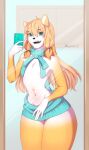  2022 anthro begonia_z blue_eyes breasts clothed clothing digital_media_(artwork) eyebrows eyelashes female hair hi_res looking_at_viewer smile solo 