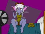  4:3 absurd_res female hi_res humanoid league_of_legends riot_games simple_background six343 solo tristana_(lol) video_games 