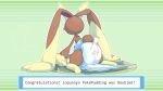  absurd_res ambiguous_gender anthro blush butt diaper disembodied_hand diver_(artist) groping_diaper hand_on_diaper hi_res kneeling lopunny multiple_diapers nintendo pok&eacute;mon pok&eacute;mon_(species) solo speech_bubble touching_diaper video_games 