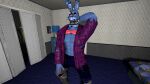  five_nights_at_freddy&#039;s five_nights_at_freddy&#039;s_4 lagomorph leporid male mammal muscular nightmare_bonnie_(fnaf) rabbit scottgames solo video_games yuuki_momofox_(artist) 
