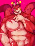  abs anthro bodily_fluids cthugha_(tas) dragon erection genital_fluids genitals hi_res licking licking_lips lifewonders male muscular muscular_anthro muscular_male no_miso_crash nude pecs penis precum solo tentacles tokyo_afterschool_summoners tongue tongue_out video_games 