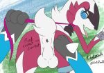  absurd_res anus butt first_person_view hi_res katsurokurosaki leash looking_at_viewer lycanroc midnight_lycanroc nintendo pok&eacute;mon pok&eacute;mon_(species) presenting rear_view tongue tongue_out video_games 