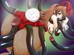  animal_ears asahina_mikuru ass blush brown_hair bunny_ears bunny_girl bunny_suit bunny_tail bunnysuit censored erect_nipples fellatio handjob long_hair oral pantyhose penis rub suzumiya_haruhi_no_yuuutsu tail tears tentacle tentacles_under_clothes wrist_cuffs 