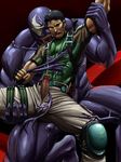  anal chris_redfield clothed_sex crossover male male_focus malesub marvel open_fly penis rape resident_evil resident_evil_5 tentacle tentaclejob tentacles_on_male torn_clothes uncensored unzipped venom_(marvel) yaoi 