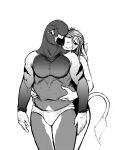  2022 anthro asinus avian belly belly_grab belly_squish bird briefs chubby_male clothing columbid donk donkey duo embrace equid equine hi_res hladilnik male male/male mammal monochrome pidge_(hladilnik) pigeon romantic romantic_couple squish underwear 