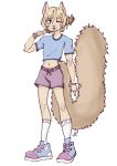  anthro bottomwear clothing hi_res joshua male mammal rodent sciurid shorts solo sportswear young 