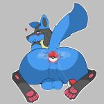  1:1 absurd_res anal anal_beads anal_beads_in_ass anal_juice anal_juice_string anal_penetration anthro anus auroraki backsack balls blue_body blush bodily_fluids butt fur genitals hi_res looking_pleasured lucario male musk nintendo paws penetration pok&eacute;ball pok&eacute;ball_insertion pok&eacute;mon pok&eacute;mon_(species) sex_toy sex_toy_in_ass sex_toy_insertion solo video_games 