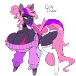  big_breasts big_butt breasts butt cleavage clothed clothing equid equine female feral hi_res lips mammal scarfyace shirt solo sweater thick_lips topwear 