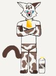  anthro chipflake domestic_cat felid feline felis male male/male mammal pan_(artist) solo 