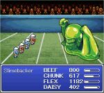  4boys american_football american_football_helmet american_football_uniform battle clenched_hands crowd dewndeym final_fantasy from_side helmet multiple_boys national_football_league nickelodeon parody pixel_art red_hair sportswear 