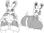 2022 abdominal_bulge anthro anthro_focus anthro_penetrated areola balls big_areola big_breasts big_butt blush bodily_fluids breast_grab breasts butt chair_position crouching darky duo erection female female_focus female_penetrated from_behind_position front_view genital_fluids genitals glans greyscale hand_on_breast hand_on_leg hand_on_thigh hi_res hot_dogging huge_breasts huge_butt human human_on_anthro human_penetrating humanoid_genitalia humanoid_penis interspecies looking_back lying male male/female male_penetrating mammal monochrome motion_lines multiple_poses nintendo nipples nude on_back open_mouth penetration penile penile_penetration penis penis_in_pussy pok&eacute;mon pok&eacute;mon_(species) pok&eacute;philia pose precum pussy pussy_juice pussy_juice_on_penis sex short_stack sitting smile spinda spiral_eyes spread_legs spreading sweat sweatdrop thick_thighs tongue tongue_out vaginal vaginal_penetration video_games 