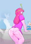  adventure_time blush breasts butt cartoon_network confusion duo female finn_the_human genitals hi_res human humanoid intersex intersex/female male mammal marceline_abadeer princess_bubblegum pussy smutichi vaginal 